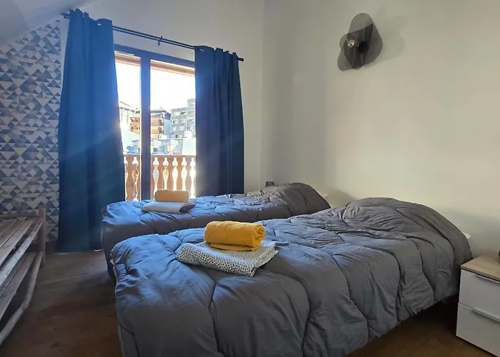 L'izar - Des Etoiles - La Mongie アパート *